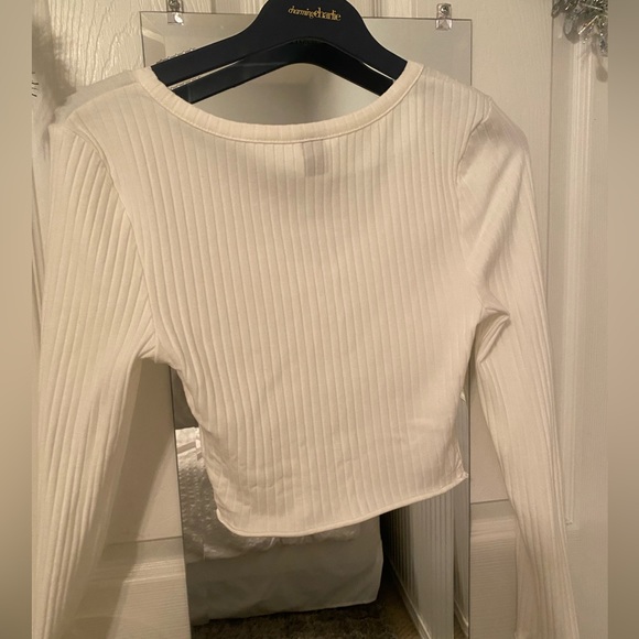 White Long Sleeve Shirt - Picture 3 of 4